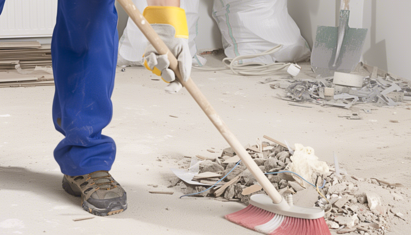 Почистване на апартаменти след ремонт: Най-добрите практики за отстраняване на прах и боя